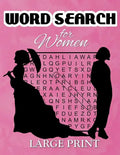 Word Search for Women: Large Print Puzzle Book - Paperback