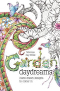 Garden Daydreams: Hand drawn designs to colour in - Paperback