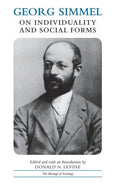 Georg Simmel on Individuality and Social Forms - Paperback