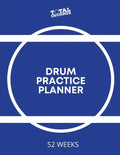 Drum Practice Planner - Paperback
