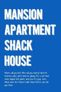 M.A.S.H.: Mansion, Apartment, Shack, House - Paperback
