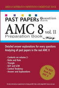 Past Papers Question Bank AMC8 [volume 2]: amc8 math preparation book - Paperback