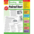 Reading Comprehension: Paired Text, Grade 3 Teacher Resource - Paperback
