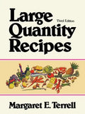 Large Quantity Recipes - Paperback