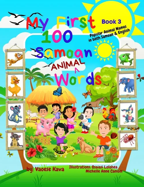 My First 100 Samoan Animal Words - Book 3 - Paperback