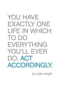 Act Accordingly: A Philosophical Framework - Paperback