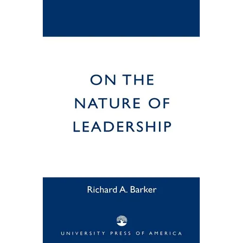 On the Nature of Leadership - Paperback