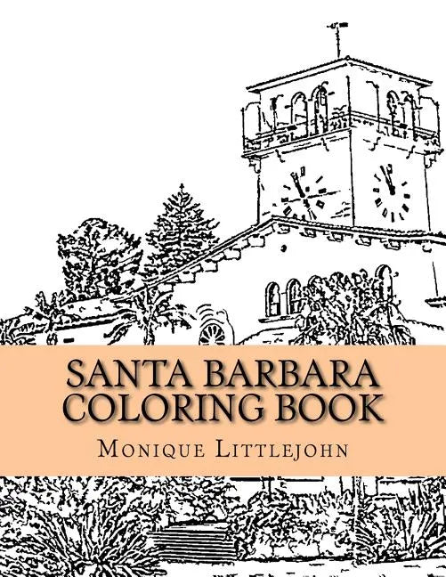 Santa Barbara Coloring Book - Paperback