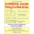 Handwriting Analysis: Putting It to Work for You - Paperback