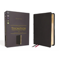 Nasb, Thompson Chain-Reference Bible, Genuine Leather, Calfskin, Black, 1995 Text, Red Letter, Comfort Print - Leather