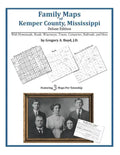 Family Maps of Kemper County, Mississippi - Paperback