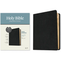 KJV Wide Margin Bible, Filament Enabled (Genuine Leather, Black, Red Letter) - Leather