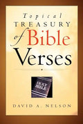 Topical Treasury of Bible Verses - Paperback
