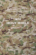 Niv, Holy Bible, Compact, Paperback, Military Camo, Comfort Print - Paperback