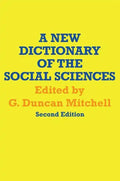A New Dictionary of the Social Sciences - Paperback