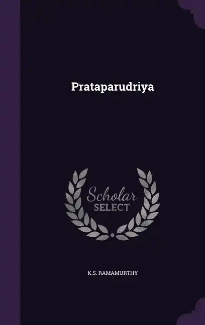 Prataparudriya - Hardcover