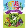 Vegetables and Fruits Coloring Books (Name That Veggie and Fruit) - Paperback