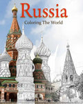 Russia Coloring The World: Sketch Coloring Book - Paperback