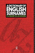 A Dictionary of English Surnames - Paperback