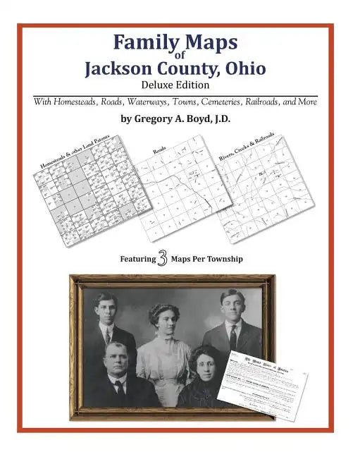 Family Maps of Jackson County, Ohio - Paperback