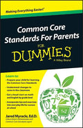 Common Core Standards For Parents For Dummies - Paperback
