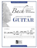 Johann Sebastian Bach Complete 2 Part Inventions Arranged for Solo Guitar - Paperback