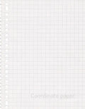 Coordinate paper: Quad Rule graph paper,8.5 x 11 (5x5 graph paper) 100 pages - Paperback