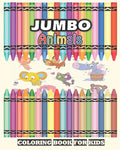 Jumbo Animals Coloring Book For Kids - Paperback