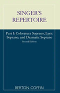 The Singer's Repertoire, Part I - Paperback