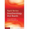 Rapid Review Anesthesiology Oral Boards - Paperback
