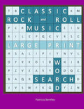 Classic Rock and Roll Music Large Print Word Search - Paperback