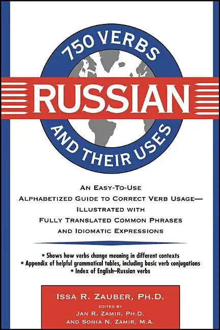 750 Russian Verbs and Their Uses - Paperback