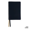 Legacy Standard Bible, Handy Size Paste-Down Black Cowhide Red Letter Indexed - Leather