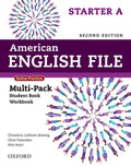 American English File 2e Starter a Multipack 2019 - Paperback