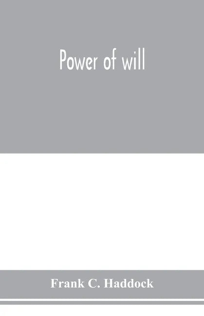 Power of will - Paperback