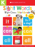 Sight Words: Scholastic Early Learners (Wipe-Clean Workbook) - Board Book