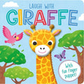 Laugh with Giraffe: Finger Puppet Board Book - Board Book