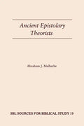 Ancient Epistolary Theorists - Paperback