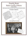 Family Maps of Ripley County, Indiana - Paperback