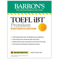 TOEFL IBT Premium with 8 Online Practice Tests + Online Audio, Eighteenth Edition - Paperback