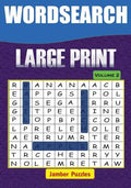 Word Search Large Print - Volume 2 - Paperback