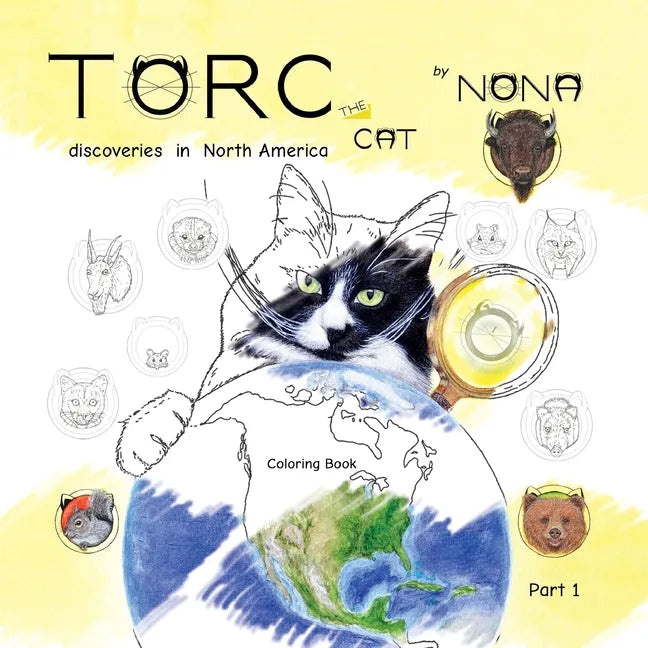 TORC the CAT discoveries in North America Coloring Book part 1 - Paperback
