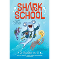 Shark School 3-Books-In-1!: Deep-Sea Disaster; Lights! Camera! Hammerhead!; Squid-Napped! - Paperback