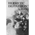 Hermetic Definition: Poetry - Paperback