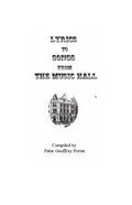 Lyrics to Songs from the Music Hall - Paperback