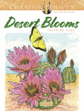 Creative Haven Desert Blooms Coloring Book - Paperback