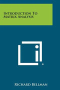 Introduction To Matrix Analysis - Paperback