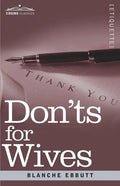 Don'ts for Wives - Paperback