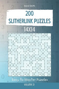 Slitherlink Puzzles - 200 Easy to Master Puzzles 14x14 vol.21 - Paperback