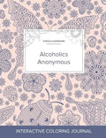 Adult Coloring Journal: Alcoholics Anonymous (Turtle Illustrations, Ladybug) - Paperback
